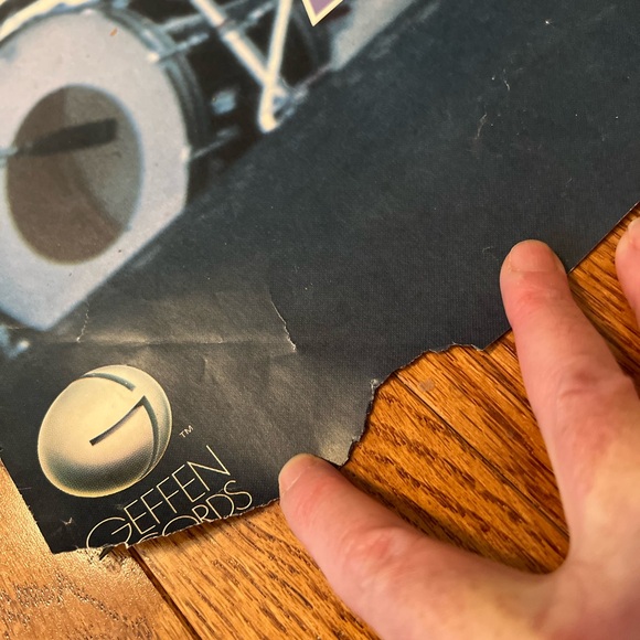 Sammy Hagar Promo Poster Standing Hampton Geffen Records Store 35"x23" Vintage - Picture 4 of 12